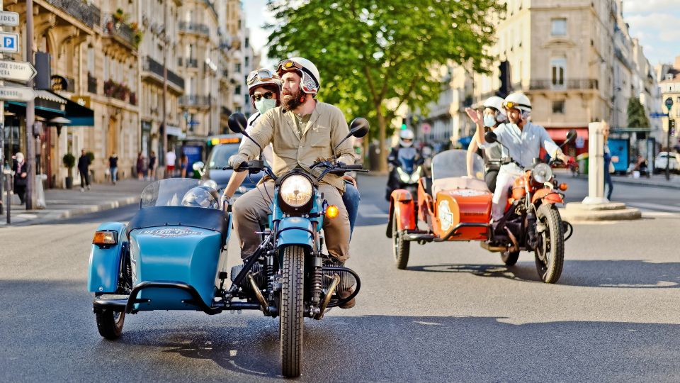 Paris Vintage Sidecar Premium & Private Half-Day Tour - What to Expect