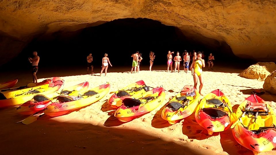 Portimão: Private Benagil Caves Catamaran and Kayak Tour - Booking and Pricing