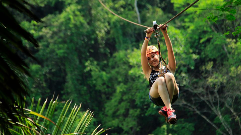 Puerto Vallarta: Canopy River Zip Line Tour With Mule Ride - Scenic Infinity Pool