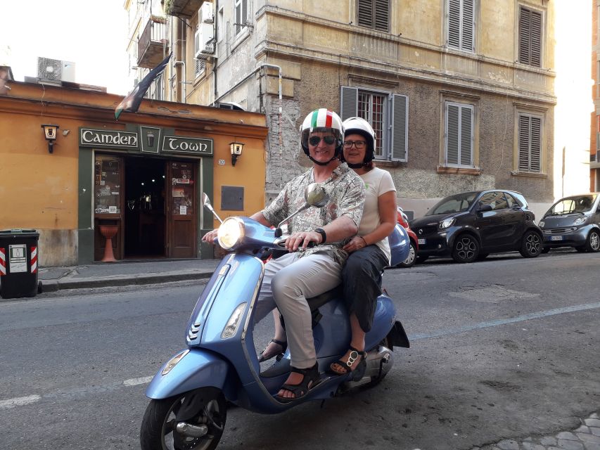 Rome by Night on Vespa - Key Points