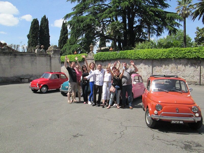 Rome Driving Tour By Vintage Fiat 500 - Customized Itinerary Possibilities