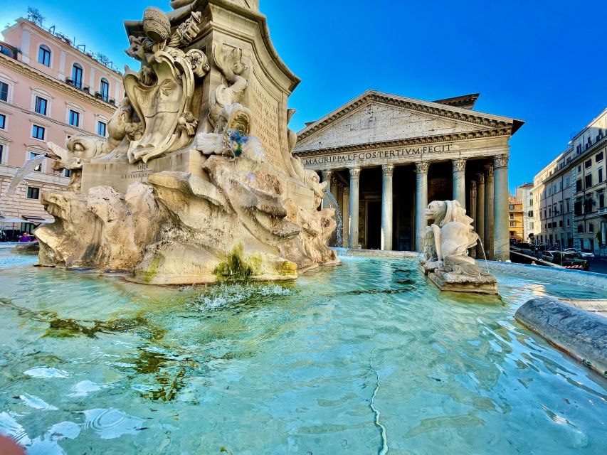 Rome Highlights Guided Tour + Food Tasting With Wine Pairing - Tour Inclusions and Exclusions