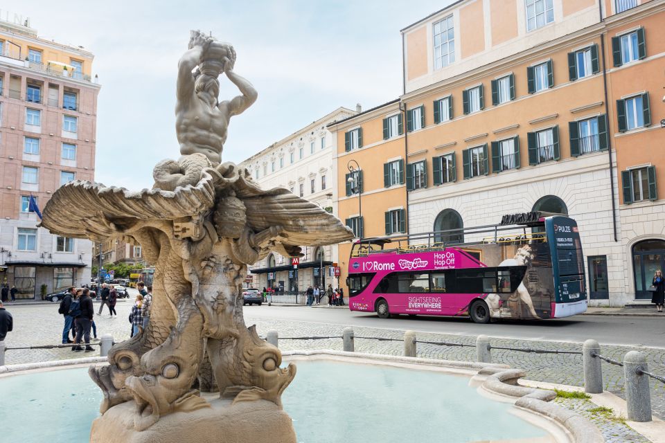 Rome: Velabrum Guided Tour & 24-Hour Hop-On Hop-Off Bus - Local Views and Attractions