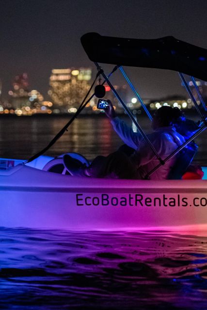 San Diego: Night Date Glow Pedal Boat With Downtown Views - Additional Information