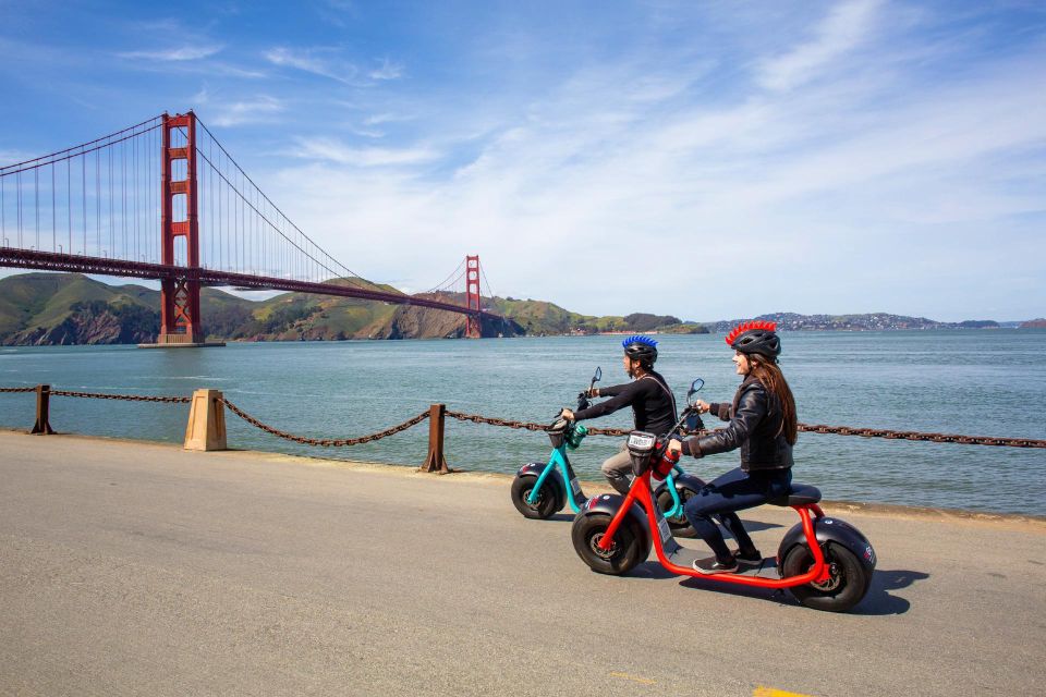 San Francisco: Electric Scooter Rental With GPS Storytelling - Family-Friendly Options