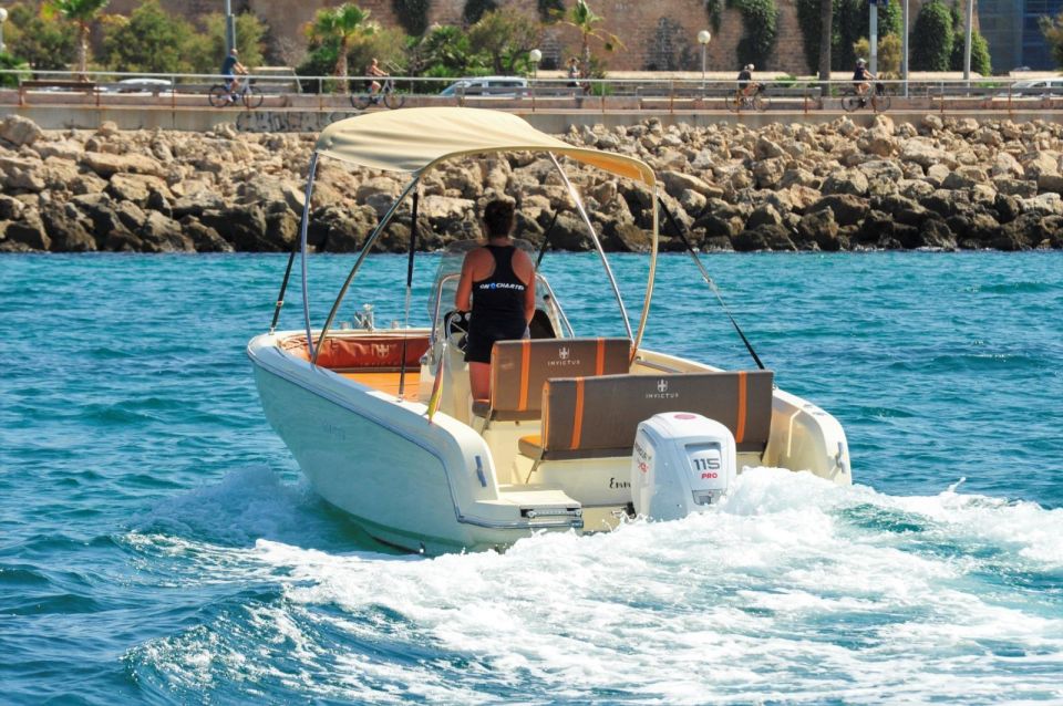 Santa Ponsa: MINERVA, License Boat Rental - Additional Information