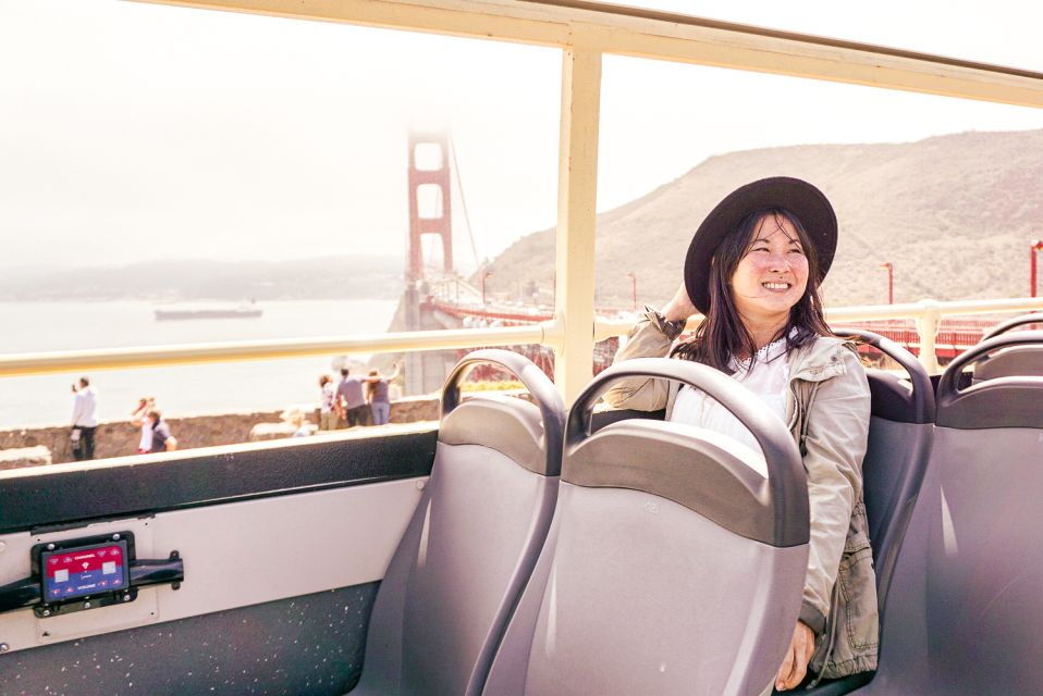 SF: 1-Day Hop-On Hop-Off Tour & Golden Gate Bay Cruise - Bike Rental Offer