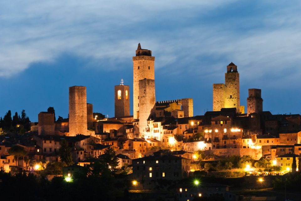 Siena & San Gimignano by Night: Tour With Dinner - Tour Highlights