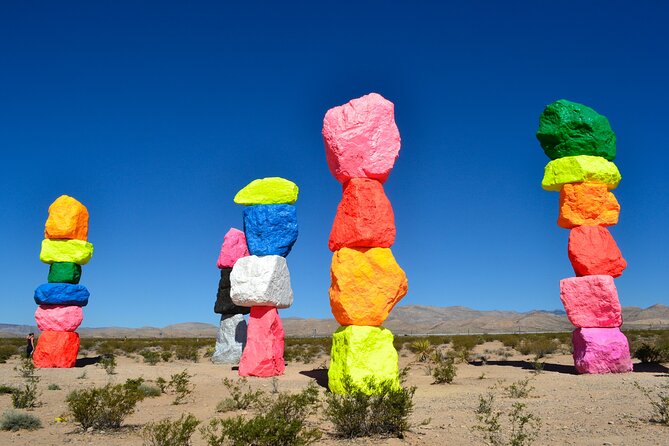 Sunset Hike and Photography Tour Near Red Rock With Optional 7 Magic Mountains - Optional 7 Magic Mountains Experience