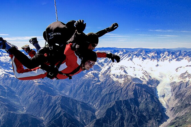 Tandem Skydive 16,500ft From Franz Josef - Customer Reviews