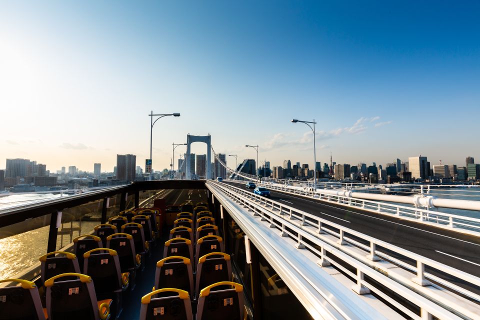 Tokyo: 70MINS Open Top Sightseeing Bus With Audio Guide - Important Tour Details