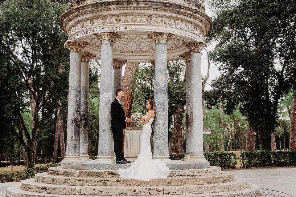 Wedding Dress Photo Shooting In Stunning Rome Spots - Capturing Memories in Rome