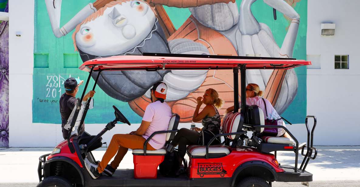 Wynwood Art District 1-Hour Wynwood Buggies Street Art Tour - Whats Included and Excluded