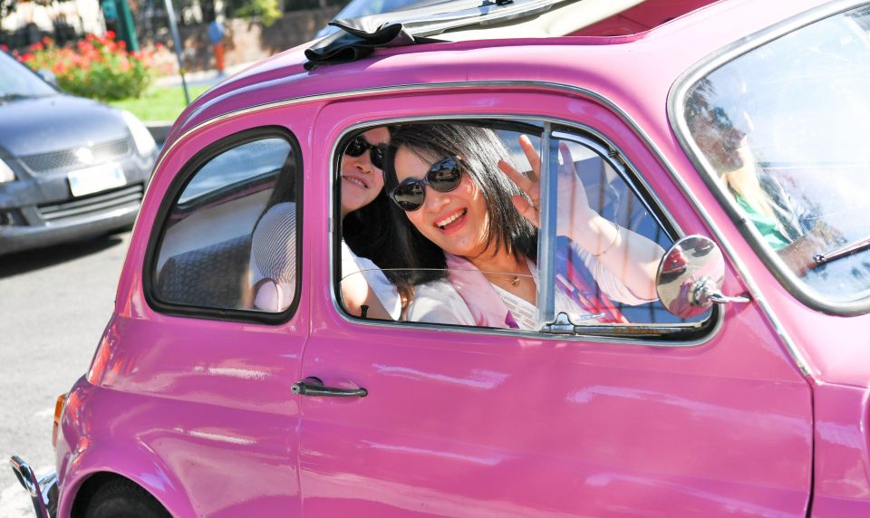 90-Minute Tour in Convoy in Vintage Fiat 500 - Frequently Asked Questions