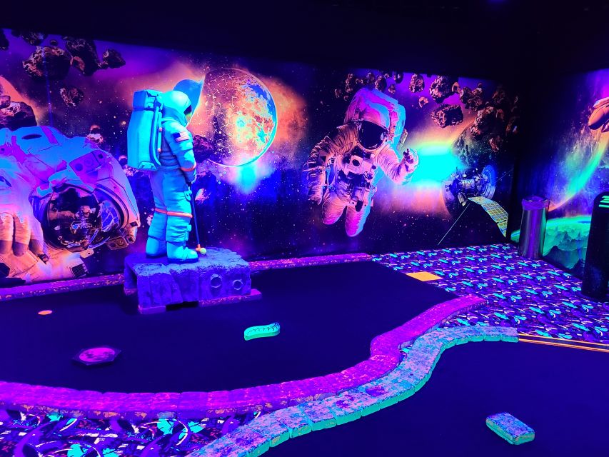 American Dream: Blacklight Mini Golf Entry Ticket - Frequently Asked Questions