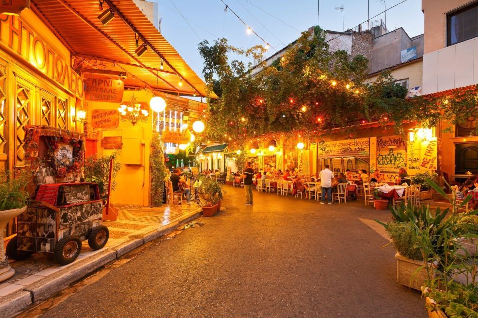 Athens: Food and Wine Tasting Tour at Night - Frequently Asked Questions