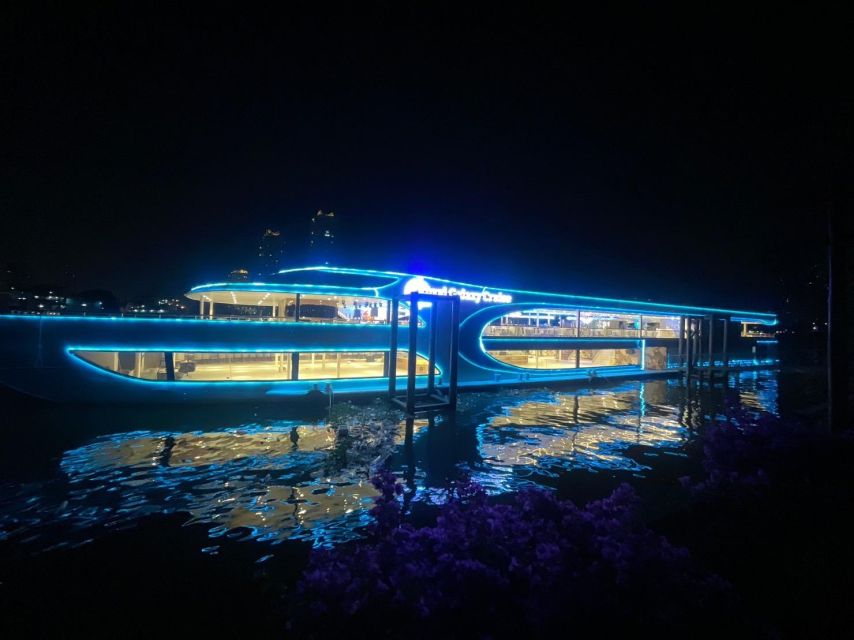 Bangkok: Royal Galaxy Luxury Cruise With Dinner Buffet - Frequently Asked Questions