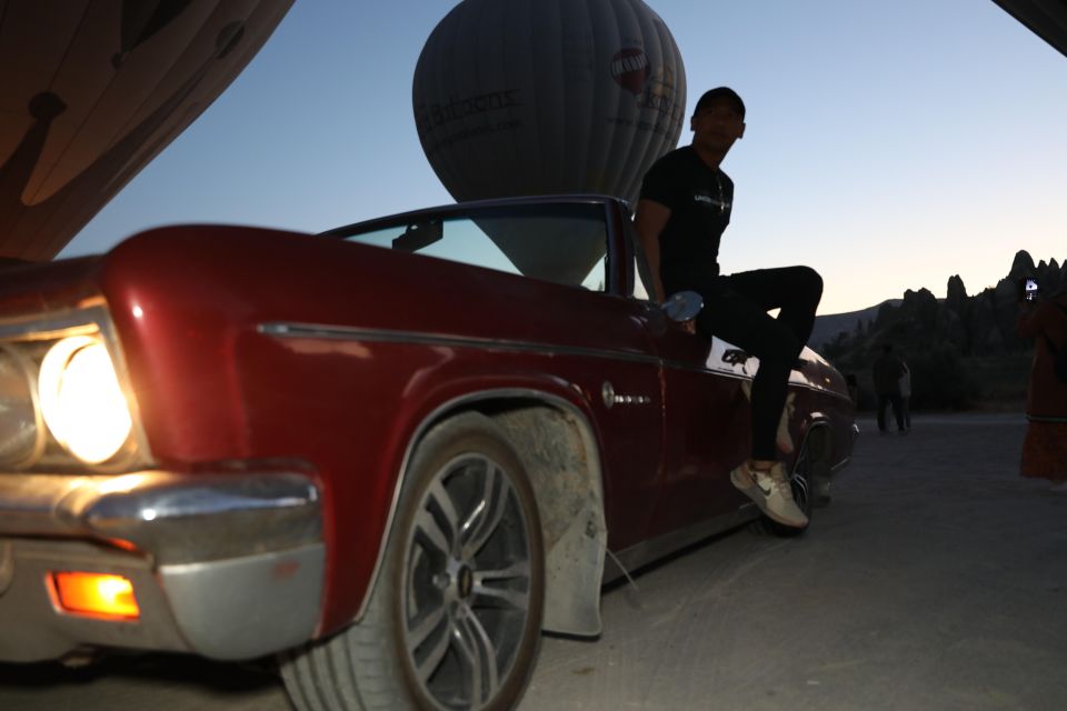 Cappadocia Photo Shoot With Classic Car and Flying Dress - Frequently Asked Questions