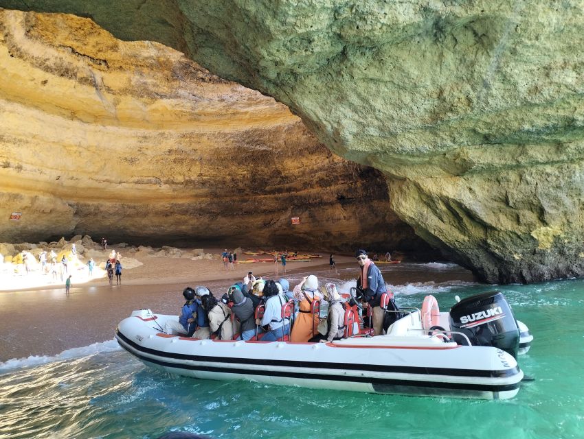 From Portimão: Benagil Caves Guided Speedboat Tour - Frequently Asked Questions