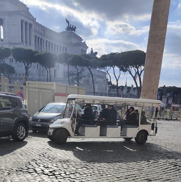 Golf Cart VIP Tour of Rome (3hrs) With Driver & Tour Guide - Frequently Asked Questions