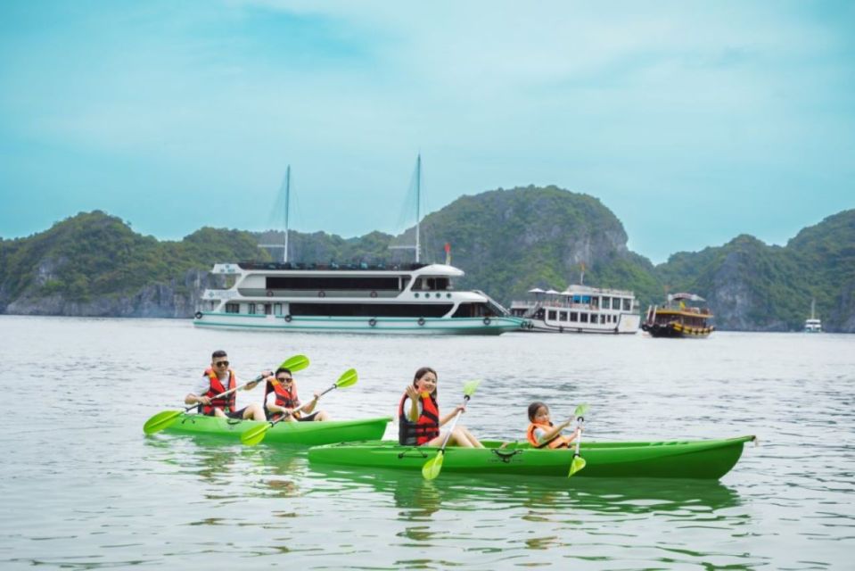 Ha Long Bay: Luxury Day Cruise, Caves, Kayak & Buffet Lunch - Frequently Asked Questions
