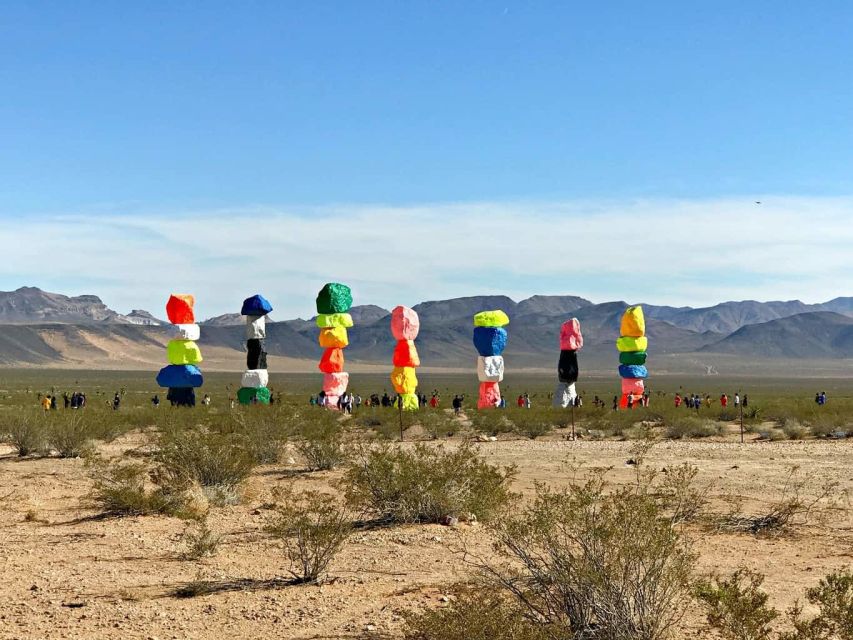 Las Vegas: Mojave, Red Rock Sign and 7 Magic Mountains Tour - Frequently Asked Questions