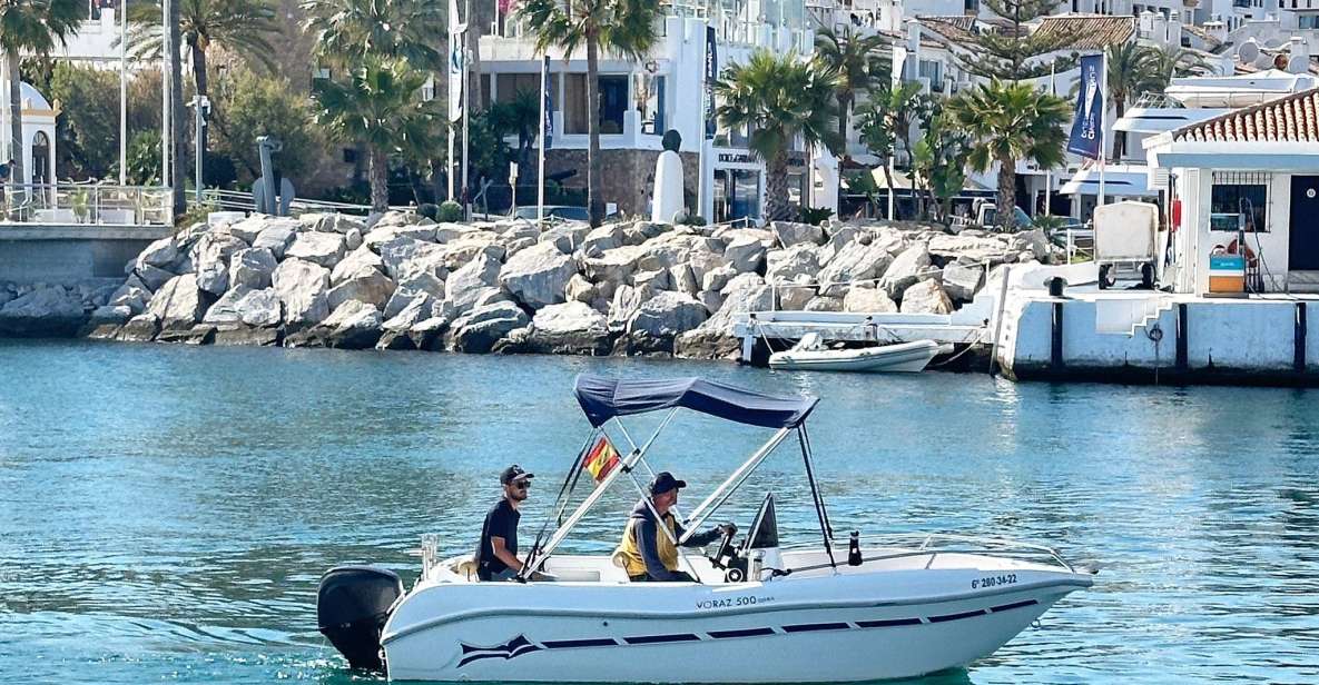 Marbella: Boat Rental Drive Yourself With Dolphin Sighting - Frequently Asked Questions