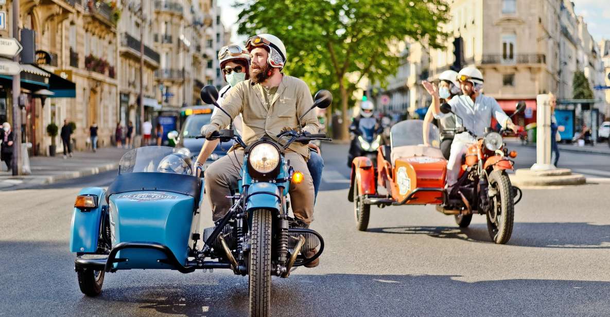 Paris Vintage Sidecar Premium & Private Half-Day Tour - Frequently Asked Questions