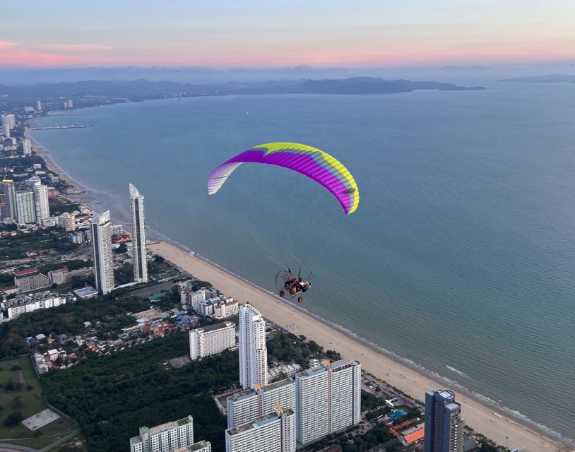 Pattaya: Paramotor Flight Seeing Above Pattaya Coastline - Frequently Asked Questions