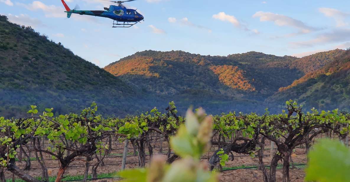 Private Helicopter Flight to Winery With Sparkling Wine - Flight Itinerary Details