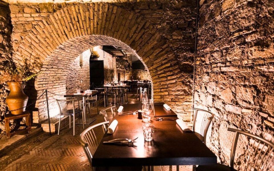 Rome: Exclusive Candlelight Dinner in Agrippas Roman Bath - Private Group Option Available