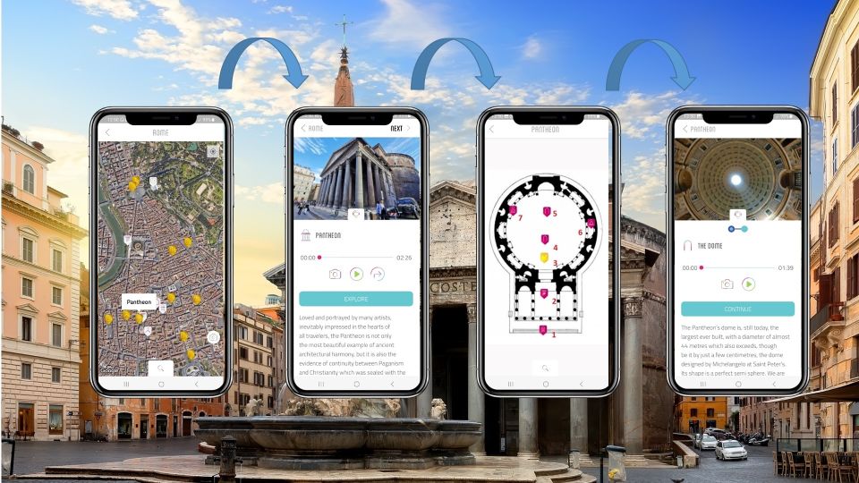 Rome: Monuments Audio Guide With Pantheon, No Entry Ticket - Recap