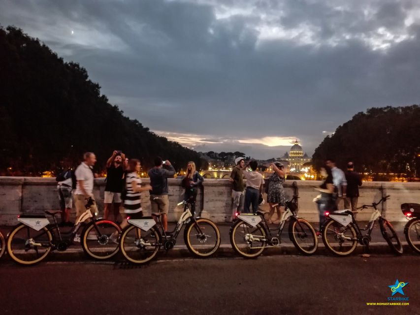 Rome: Night E-Bike Tour With Pizza Option - Recap