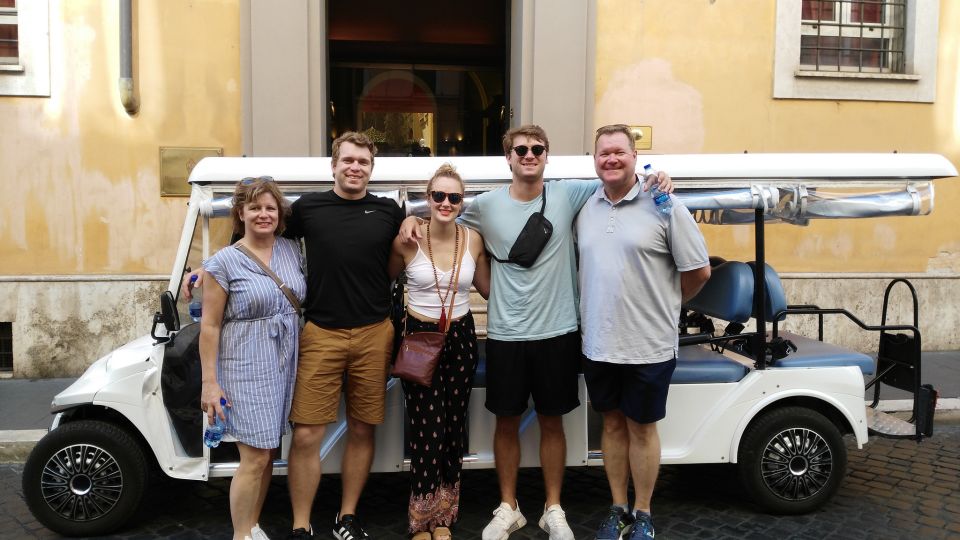 Rome: Small Group Golf Cart Highlights Tour - Climb the Spanish Steps