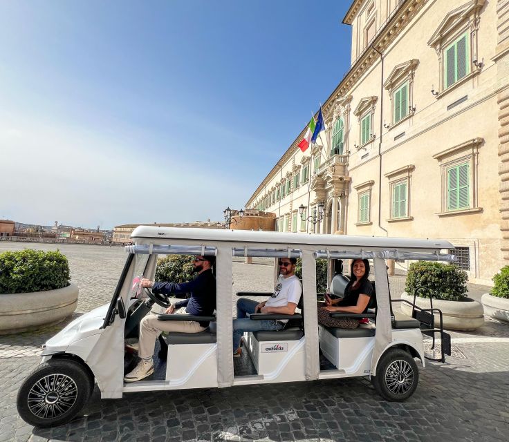 Rome Unveiled: Small-group Golf Cart Guided Tour - Frequently Asked Questions