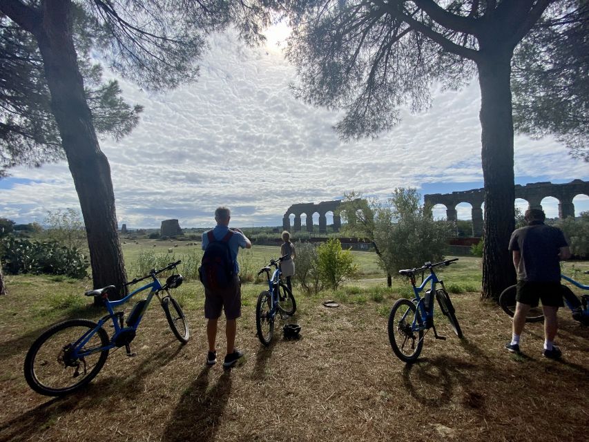 Rome:Appian Way E-Bike Tour With Catacombs, Aqueducts & Food - Frequently Asked Questions