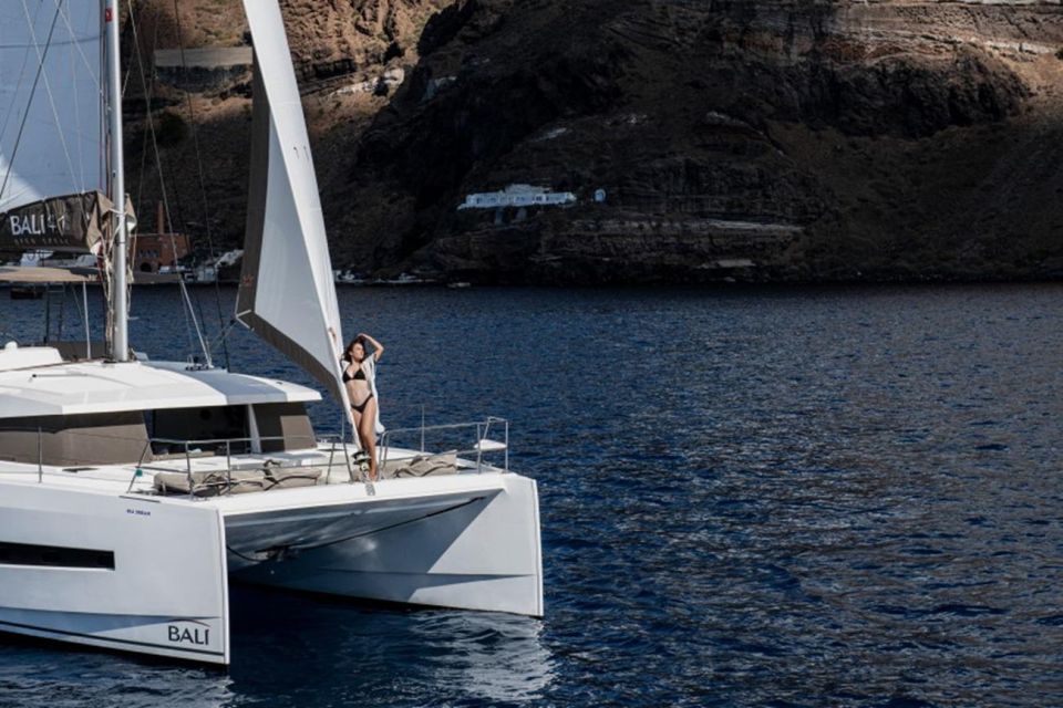 Santorini Catamaran Daytime Coastal Cruise - Frequently Asked Questions