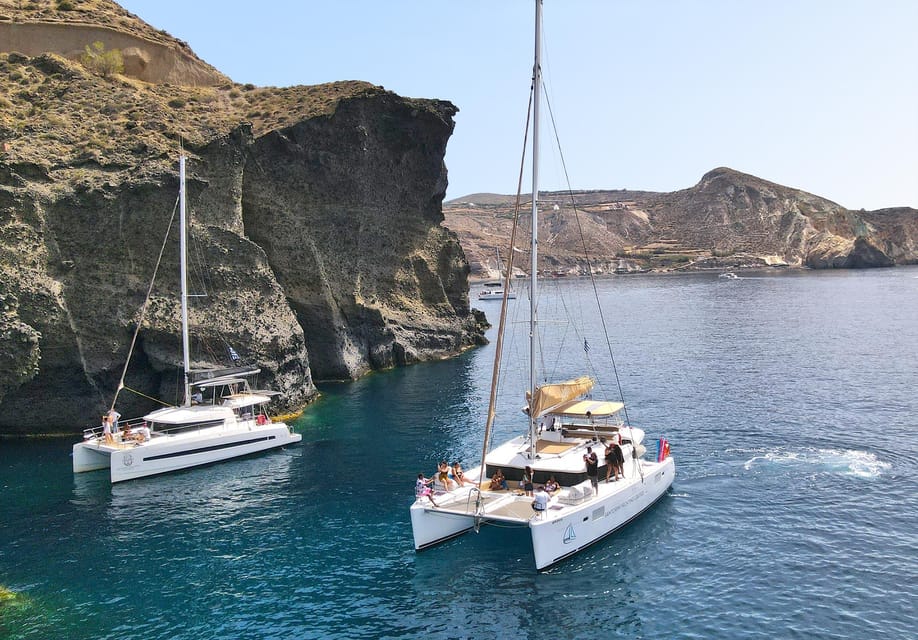 Santorini: Luxury Sunset Cruise With Dinner, Bbq, and Drinks - Frequently Asked Questions