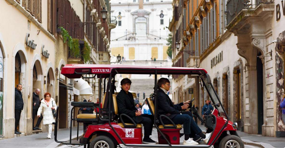 Tour of Rome in Golf Cart: Square and Fountains of Rome - Frequently Asked Questions