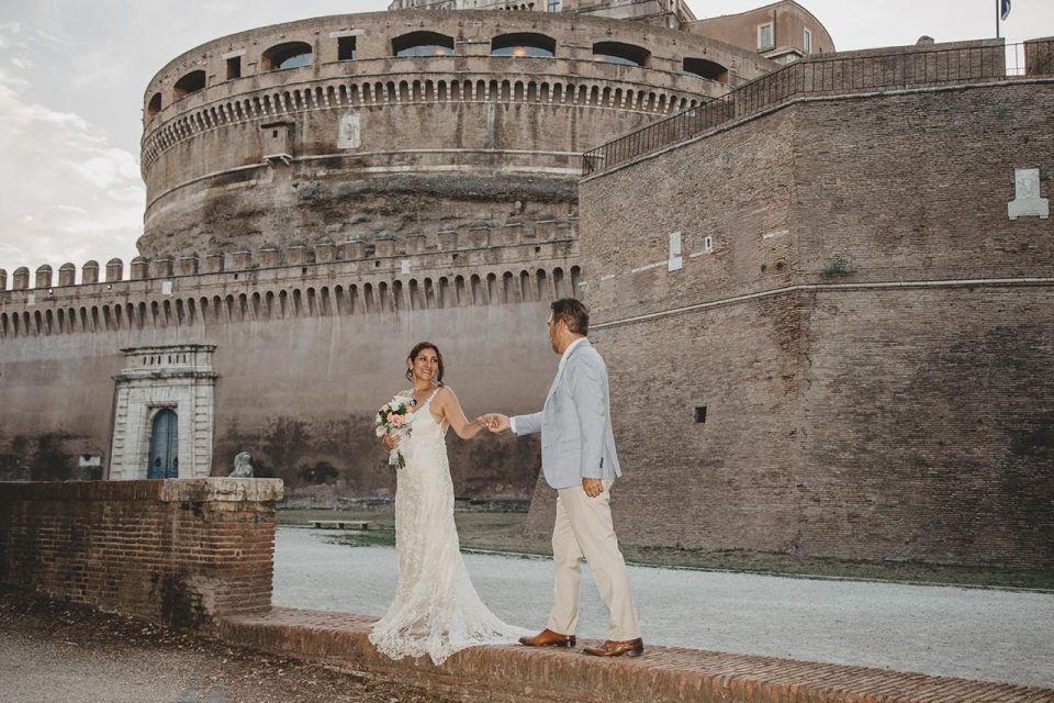 Wedding Dress Photo Shooting In Stunning Rome Spots - Recap