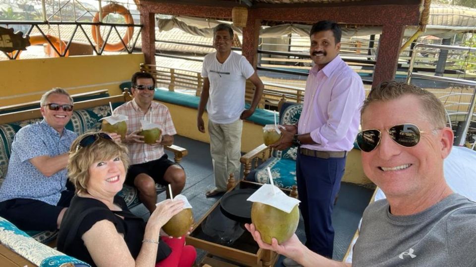 Aleppey- Houseboat Backwater Day Tour With Lunch - Key Points