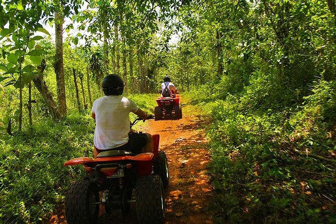 ATV + Zipline + Waterfall + Rainforest Lunch COMBO - Key Points