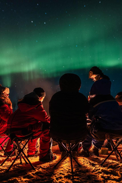 Aurora With Campfire - Boukersen Heim Guests Only - Good To Know