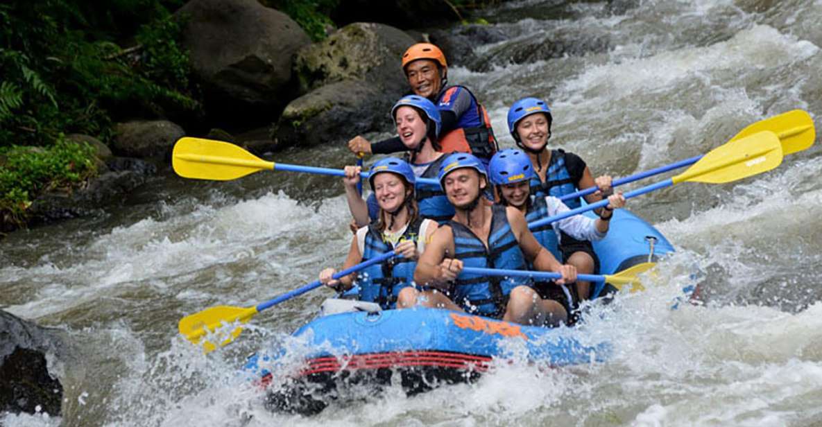 Bali: Best White Water Rafting With Lunch & Private Transfer - Key Points