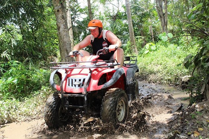 Bali Quad Bike Through Cave and Waterfall With Private Transfer - Unique Adventure Overview