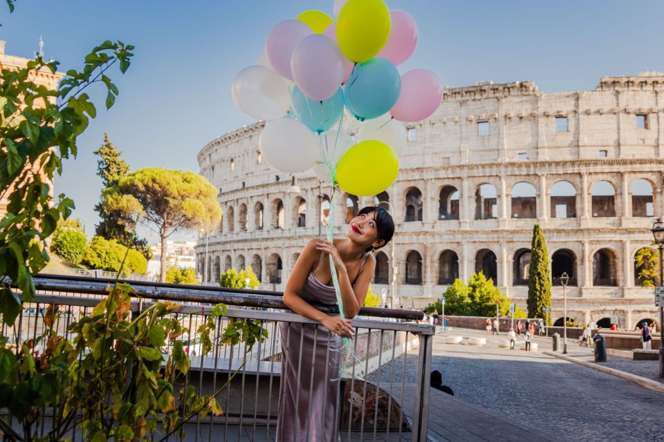 Balloons Experience in Rome: Private Photoshoot - Key Points