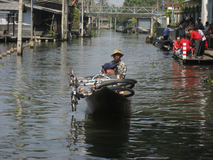 Bangkok Paradise Bicycle & Boat Tour - Key Points