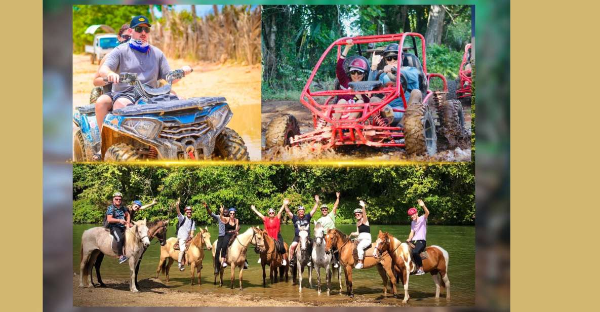 Bayahibe: ATV 4x4 or Buggy & Horseback Ride From La Romana - Key Points