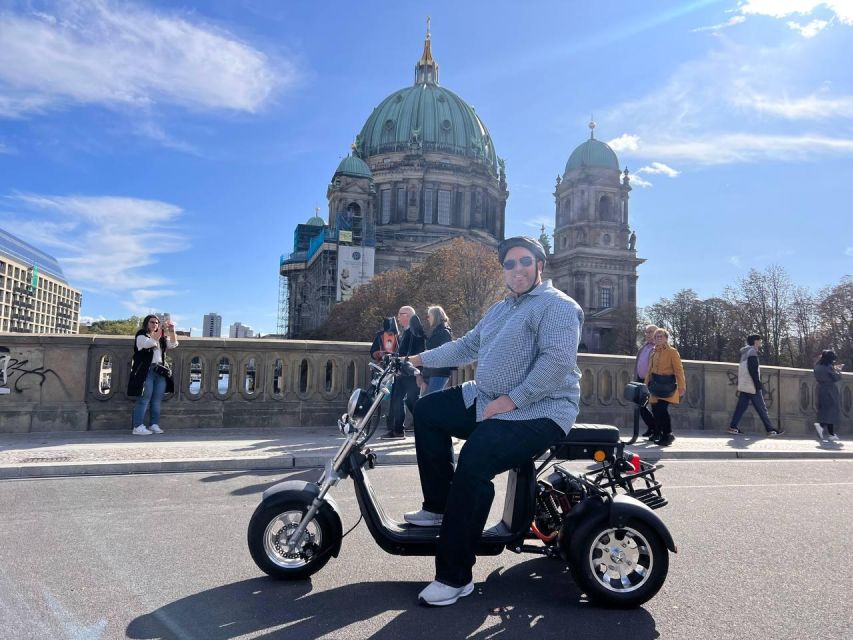 Berlin City: 2 Hour Guided Fat Tire E-Scooter Tour - Key Points