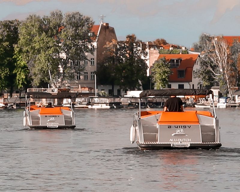 Berlin: Electric Boat Rental for Self-Driving 2 Hrs - Key Points